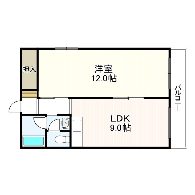 藤ヶ丘ハイツの間取り