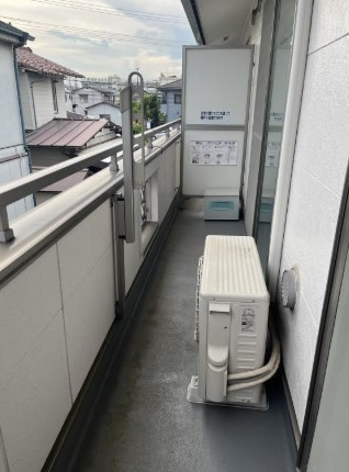 ヴィラコート高松のバルコニー