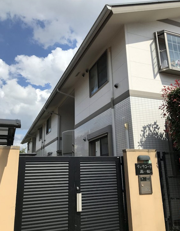 ヴィラコート高松のエントランス