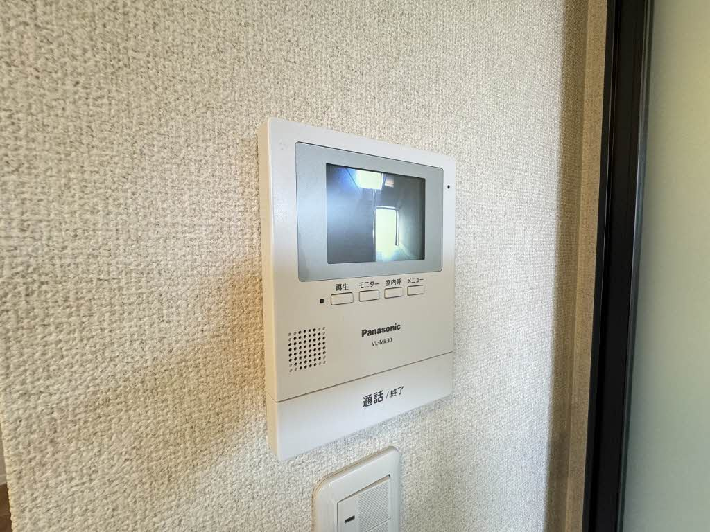 バリュージュ・シオン C棟のセキュリティ|TVモニター付きで安心です☆