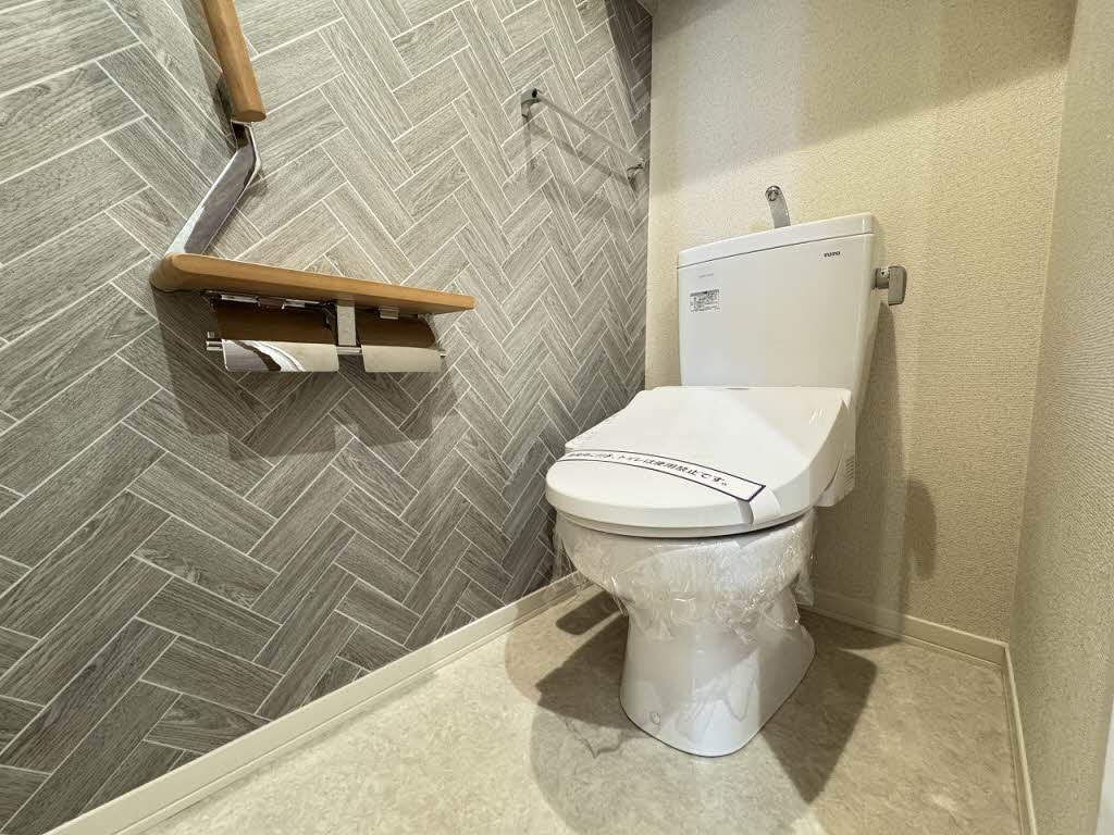 バリュージュ・シオン C棟のトイレ|嬉しい温水洗浄便座付き♪