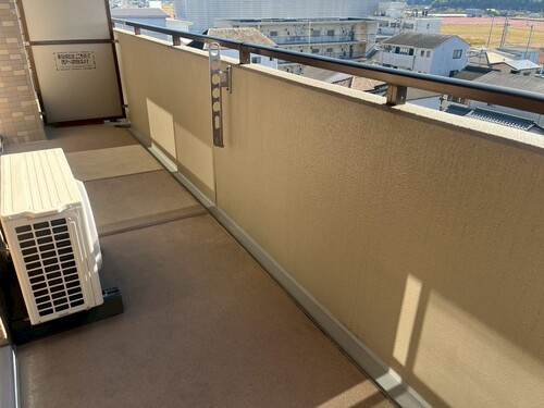 サーパス高須第３のバルコニー|バルコニー：バルコニー（原状回復工事後2025/11）     （2025年11月撮影）