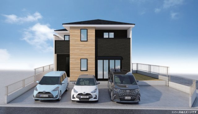 横浜市緑区三保町　新築戸建て【仲介手数料無料】カースペース3台