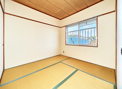 【和室】 | ハイツ北別府 | 4.5帖和室