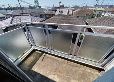 【バルコニー】 | ハイツ北別府 | 南西面バルコニー