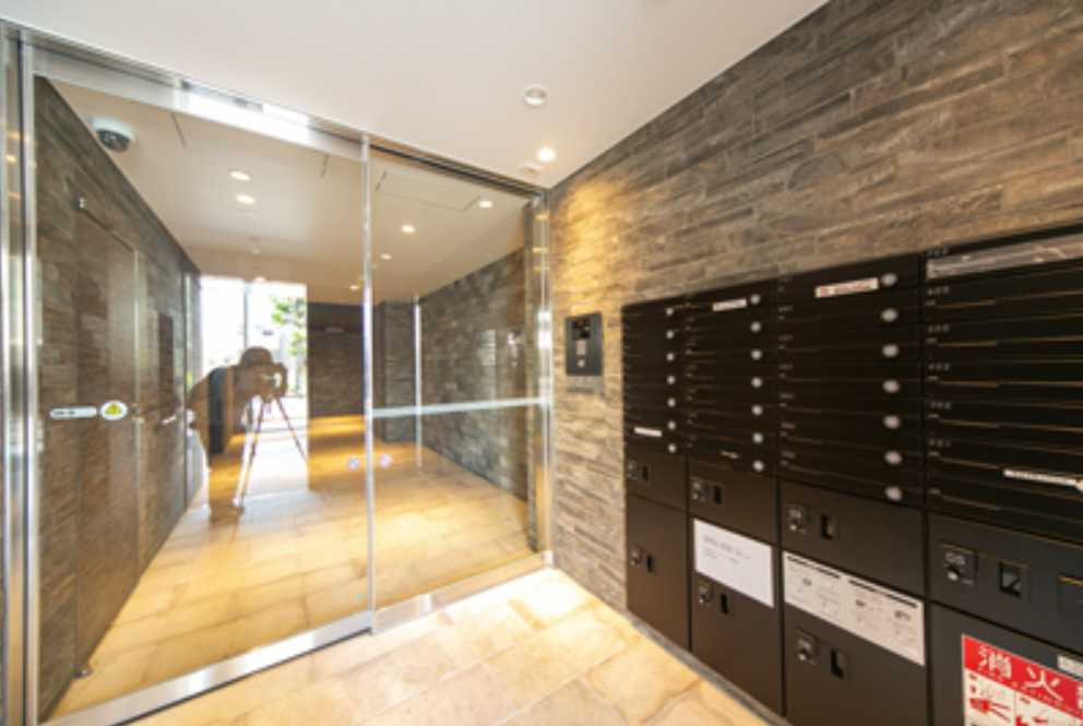 グラングレイス若林　築浅　ネット無料　管理人巡回のセキュリティ