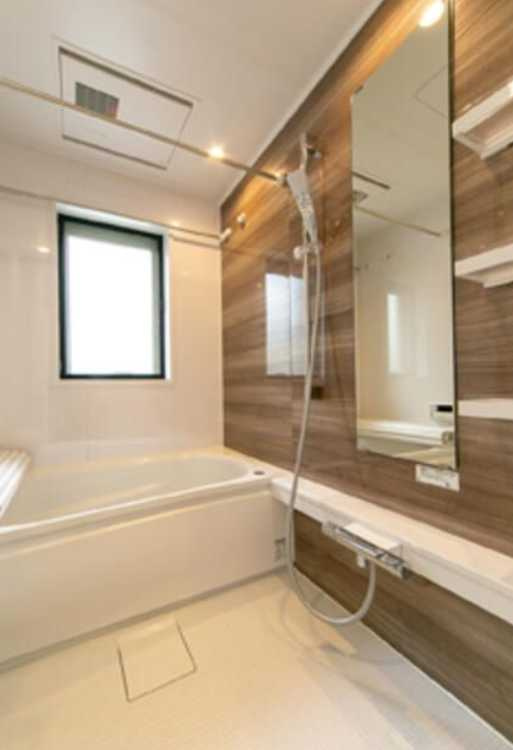 YORK　RESIDENCE　追焚　L字バルコニー　管理人巡回の浴室