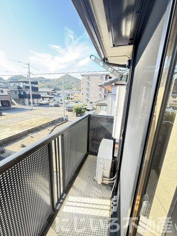 アネックス・ヒロBのバルコニー