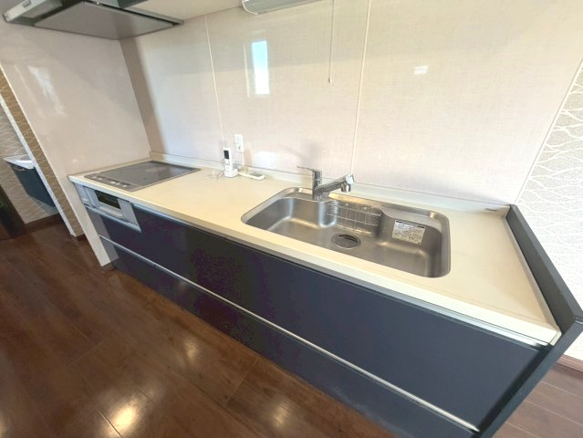 南14条西18丁目のキッチン|小さなお子様がいらっしゃる方も安心のIHクッキングヒーター！