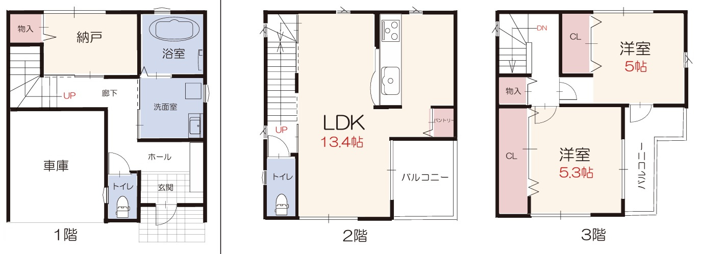 仲介手数料無料　所沢市山口26期・新築全１棟