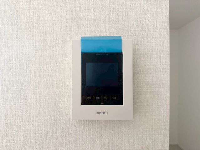 ーBloomーブルームー小倉北区赤坂4丁目1期　【小倉北区　新築戸建て】の防犯設備|室内から確認できるTV付モニターフォン♪　【小倉北区　新築戸建て】