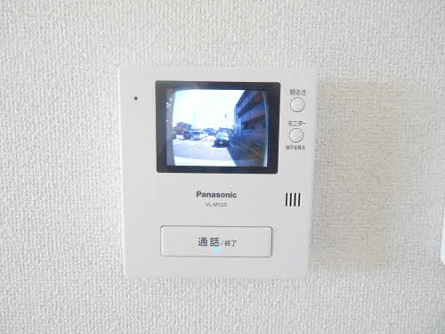 パストラル久留米 B棟のセキュリティ|TVモニター付きで安心です☆