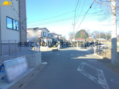 【前面道路含む現地写真】 | LIGARE北足立郡伊奈町1号棟 | 前面道路含む現地写真です