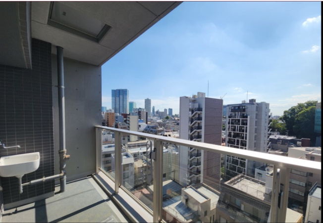 【バルコニー】 | ★仲介手数料無料★シティハウス南麻布一丁目（閑静な高級住宅街　新規リノベーション済み）