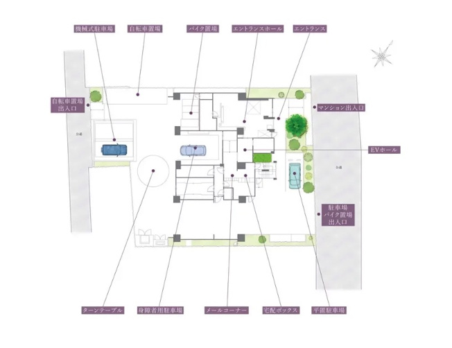 【地図】 | ★仲介手数料無料★シティハウス南麻布一丁目（閑静な高級住宅街　新規リノベーション済み）