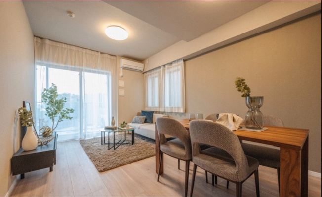 【居間・リビング】 | ★仲介手数料無料★シティハウス南麻布一丁目（閑静な高級住宅街　新規リノベーション済み）