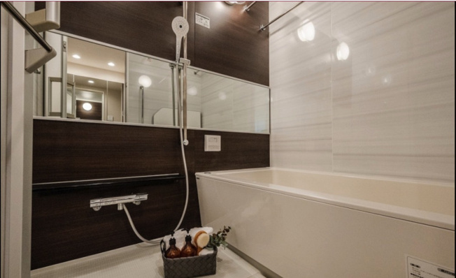 【浴室】 | ★仲介手数料無料★シティハウス南麻布一丁目（閑静な高級住宅街　新規リノベーション済み）