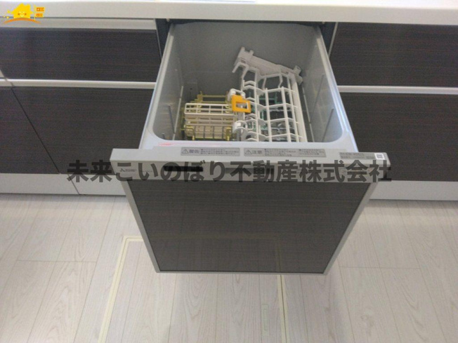 【設備】 | LIGARE北足立郡伊奈町2号棟 | 家事の時間を短縮できるビルトイン食器洗浄機付き！
