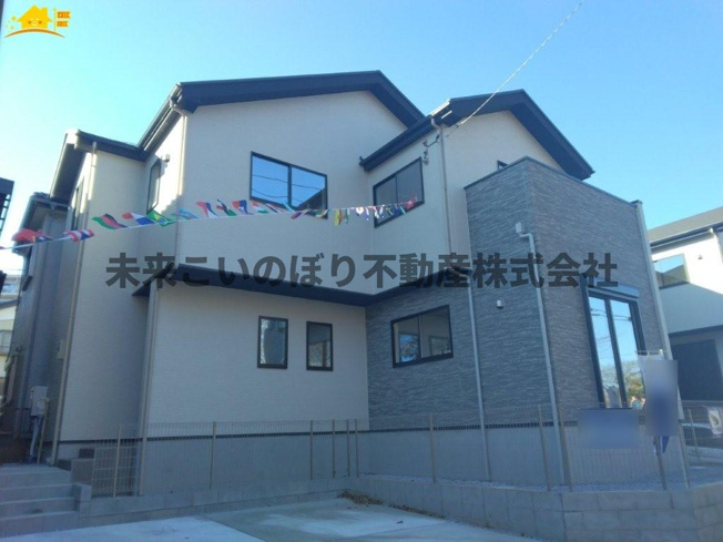 【外観】 | LIGARE北足立郡伊奈町2号棟 | 幅広いお客様から好評いただいているシックな外観です