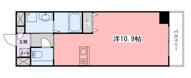 インタービレッジ高岡駅前の間取り
