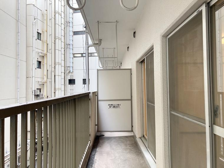 ダイアパレス津田沼のバルコニー