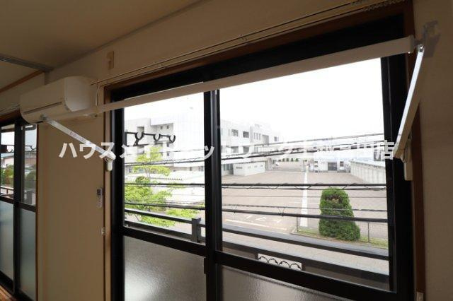 グラン・デ・ハイツ Ｂの展望|室内物干し
