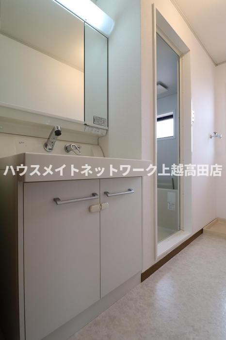 グラン・デ・ハイツ Ｂの独立洗面台|洗髪洗面化粧台