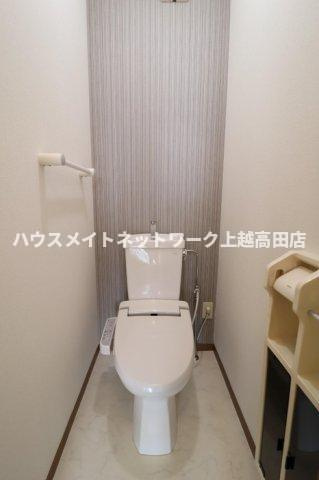 グラン・デ・ハイツ Ｂのトイレ|温水洗浄便座
