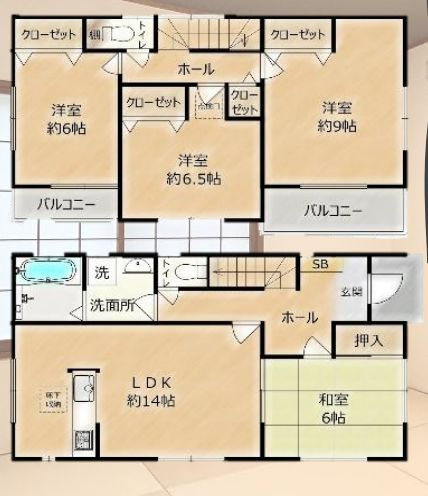 藤沢市石川５丁目　中古戸建の間取り|間取図「藤沢市石川５丁目　中古戸建」