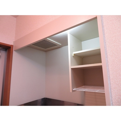 【キッチン】 | ライフピア松ノ木Ｂ棟 | 上部収納棚