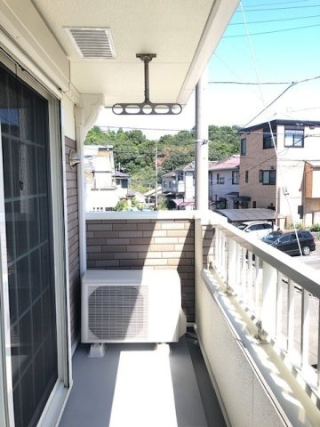 カレントハウスのバルコニー