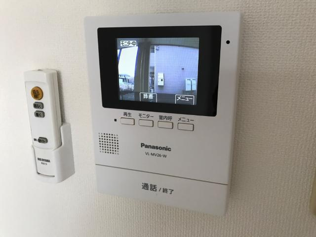 サンルームあじさいのその他|カメラ付インターホン