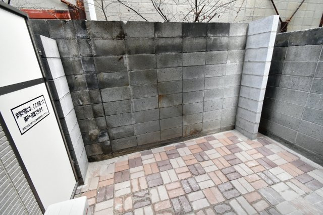 Luna甲子園のバルコニー