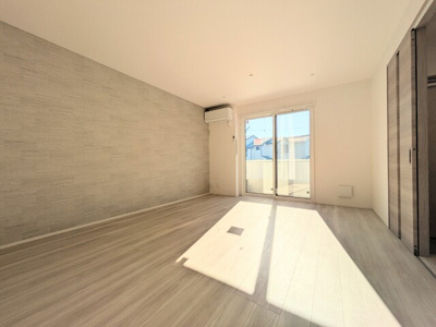 対面カウンターのリビング