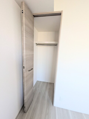 6.2帖洋室のクローゼット