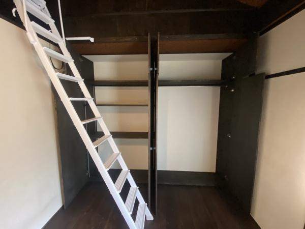 大阪市大正区三軒家西３丁目のテラスの収納|洋室　収納