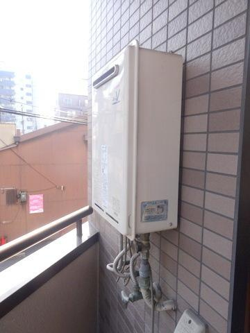 山縣ハイツのバルコニー