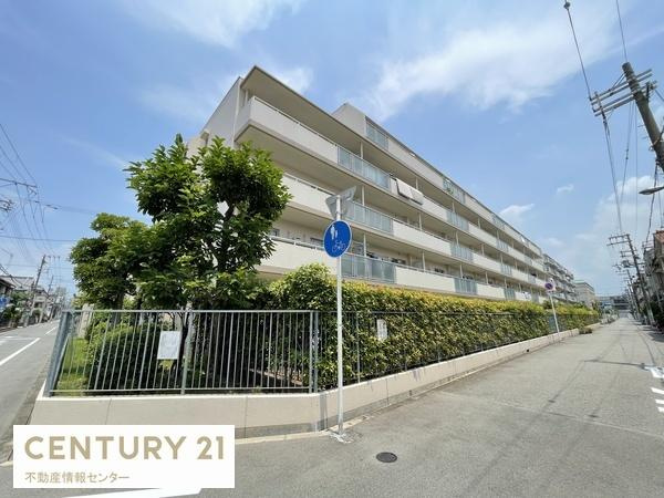 【外観】 | メゾン春日出２番館 | 南東・北西向き二面バルコニー！
陽当り、通風良好です！
ペット飼育可（規約有）