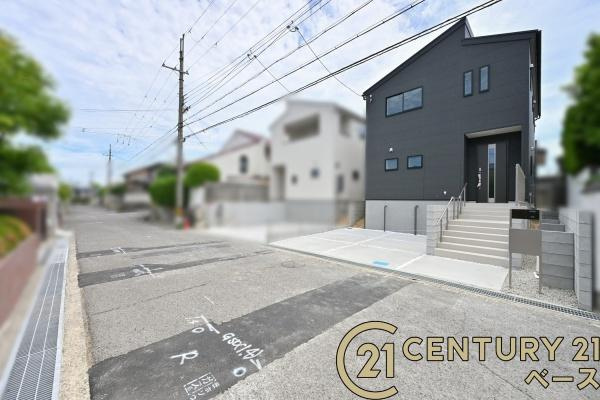 リーブルガーデン高塚台 １号棟 ／新築一戸建の前面道路含む現地写真|■現地撮影写真■落ち着いた雰囲気の閑静な住宅地内です！