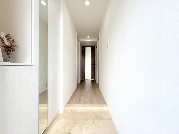 クリオ武蔵中原壱番館の玄関