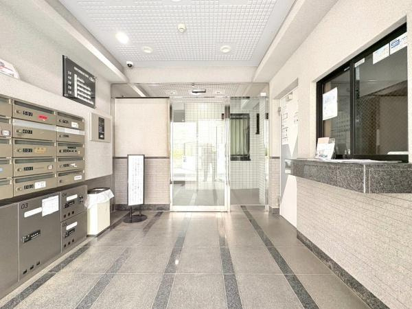 クリオ武蔵中原壱番館のエントランス