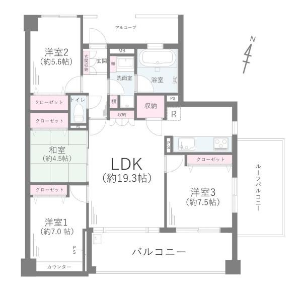 クレッセントユーパリノスの丘パームヒルズ