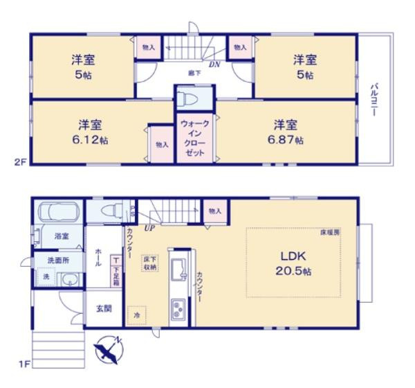 川崎市麻生区片平３丁目の新築一戸建