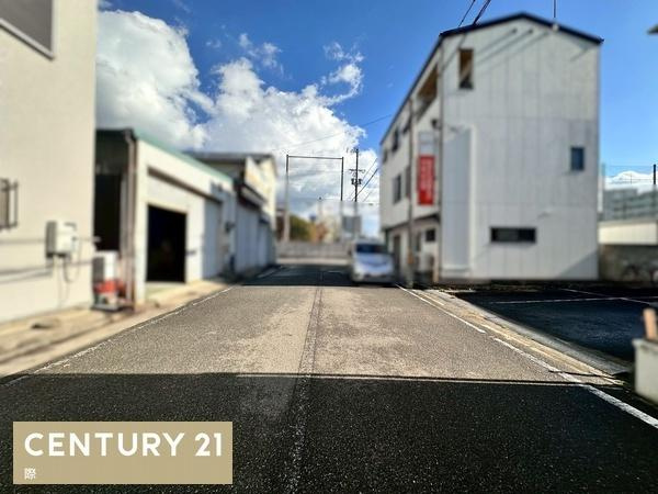 和歌山市蔵小路　土地の前面道路含む現地写真