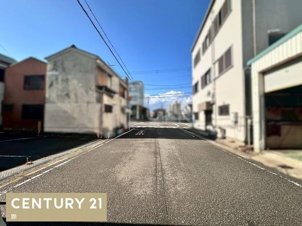 和歌山市蔵小路　土地の前面道路含む現地写真