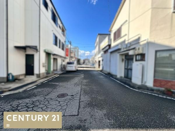 和歌山市蔵小路　土地の前面道路含む現地写真