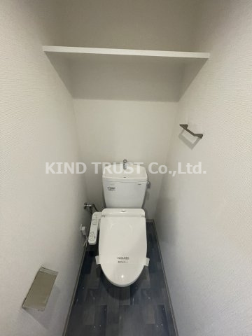 オルフェア北梅田のトイレ|コンパクトで使いやすいトイレです