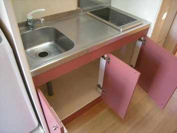 レオパレスレインボーのキッチン|現況優先