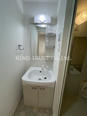 フレアコート梅田の洗面所|忙しい朝には欠かせない洗面所です