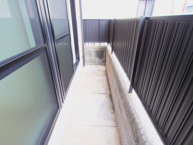 サリーゼ名田のバルコニー